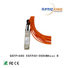 OPTICKING 100m 40G QSFP+ AOC MMF SFF-8436 QSFP+ Active Optical Cable
