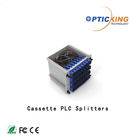 High Isolation 1xN 2xN Cassette PLC Splitter For PON/ODN Network