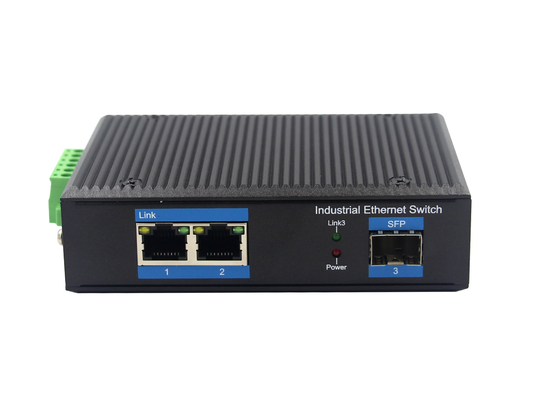 OPK-4500-1GX2GT 10/100/1000Base-TX (PoE) به 1000Base-FX تبدیل کننده رسانه های صنعتی