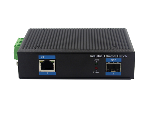 OPK-4500-1GX1GT Din-rail Unmanaged Industrial Ethernet Switch (POE اختیاری) 1 پورت