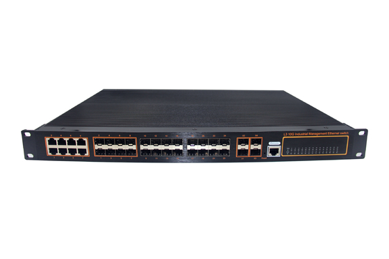 OPK-7600-4XG24GX8GC 4*10G SFP، 24*1.25G، 8*1000M COMBO RACK MANAGED INDUSTRIAL SWITCH